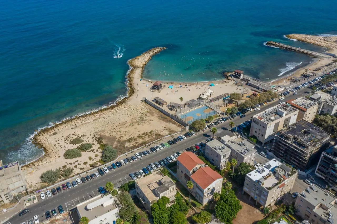 Port City Haifa - Bat Galim Oceanfront Luxury Lägenhet