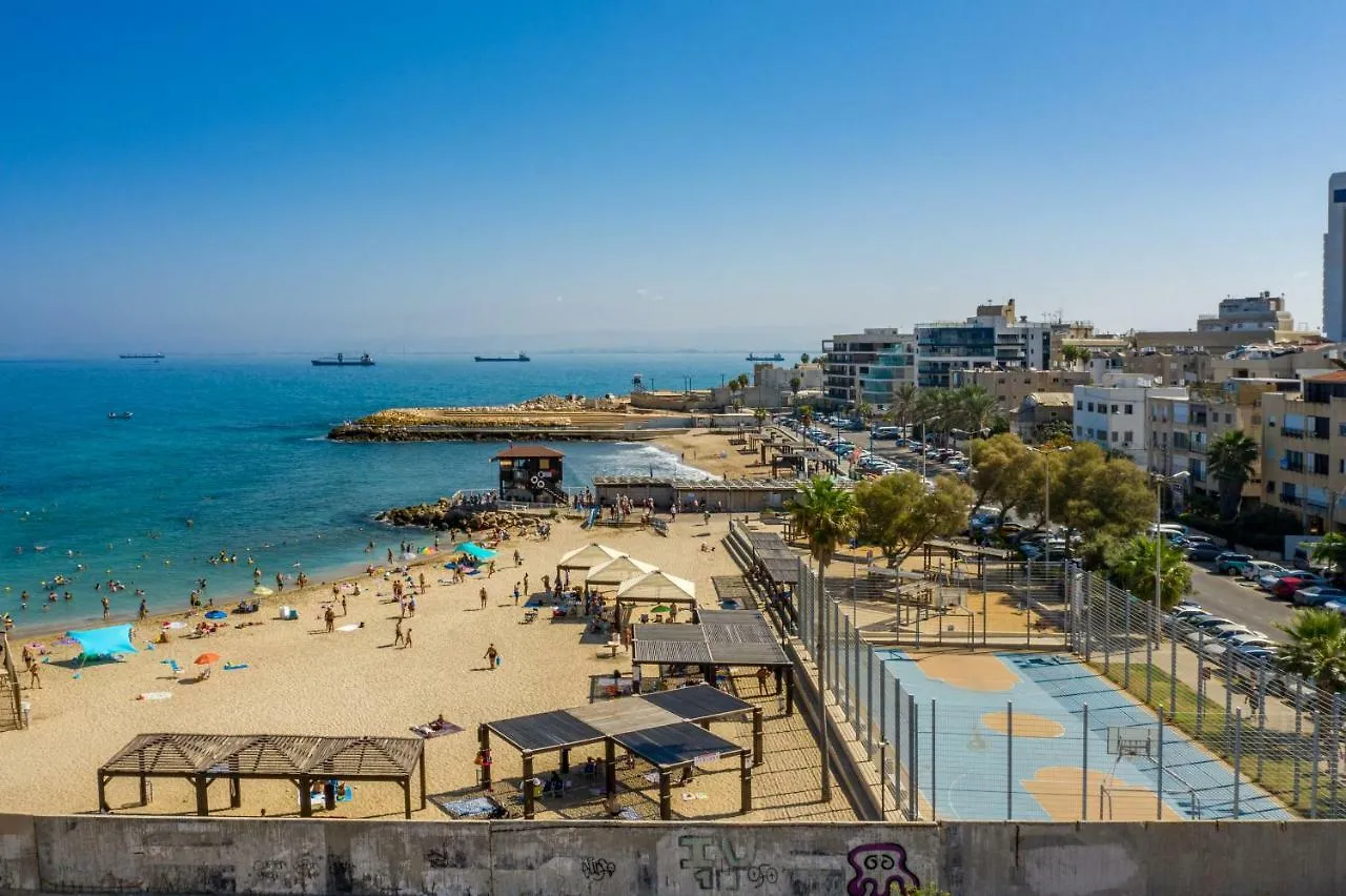 Port City Haifa - Bat Galim Oceanfront Luxury Apartamento