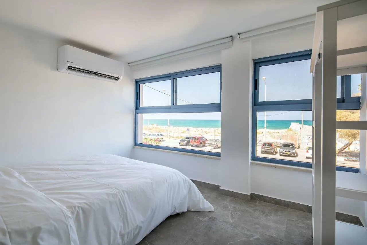 Port City Haifa - Bat Galim Oceanfront Luxury - Mamad דירה