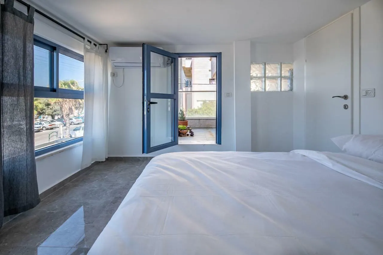 Port City Haifa - Bat Galim Oceanfront Luxury - Mamad דירה